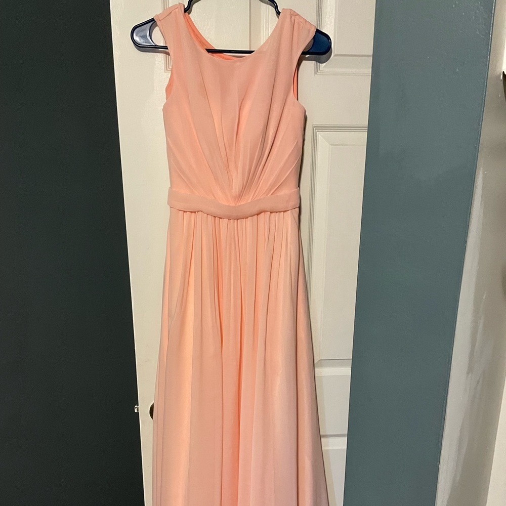 Bridesmaids dress pale pink
